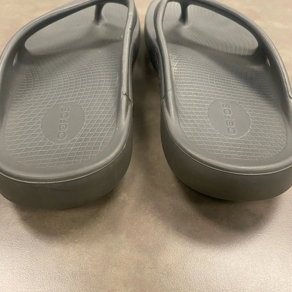 OOFOS MEN'S OORIGINAL SANDAL - SLATE Size M14/W16